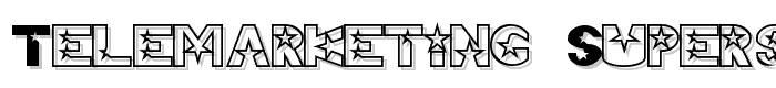 Telemarketing Superstar font